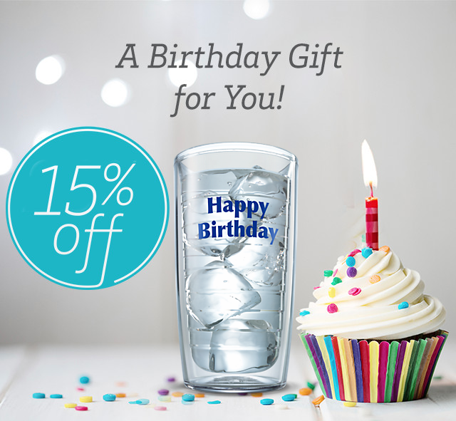 A Birthday Gift for You - 15% off