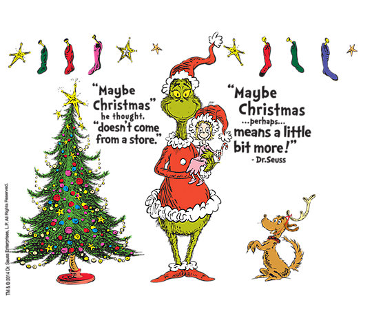 Dr. Seuss™ - Grinch Christmas Quote | Tervis