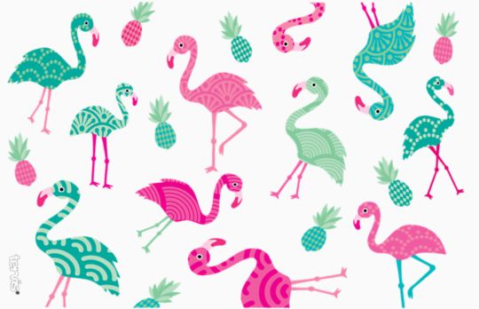 Flamingo Pattern