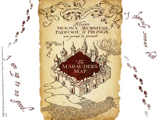 Tazza Termosensibile Harry Potter. The Marauders Map - Pyramid