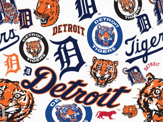 MLB&trade; Detroit Tigers&trade; - All Over