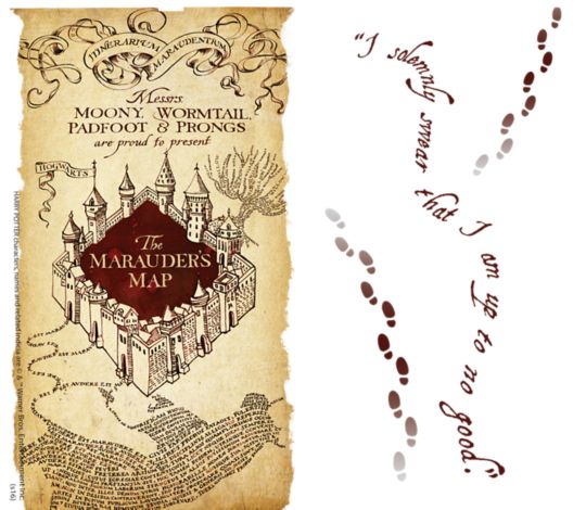 Free SVG Harry Potter Marauders Map Svg 11998+ Crafter Files