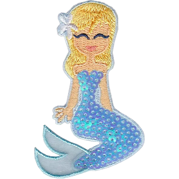 Blue Sequins Mermaid