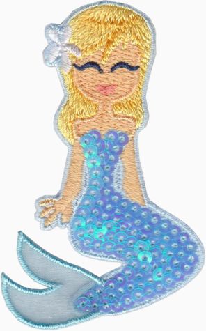 Blue Sequins Mermaid