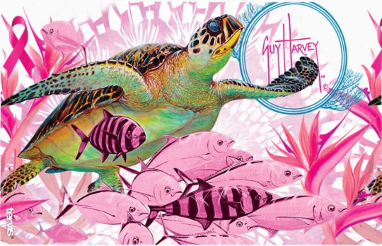 Guy Harvey® - Breast Cancer Awareness Turtles