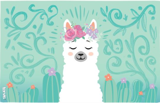 Llama Flora