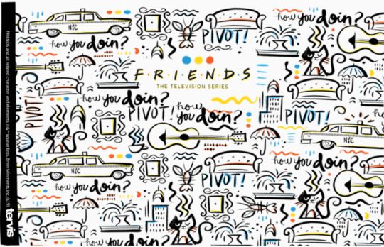 Warner Brothers - Friends Pattern