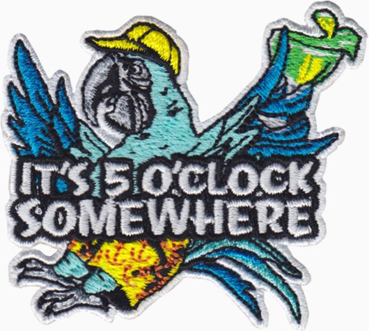 Margaritaville® - Blue Parrot Clock