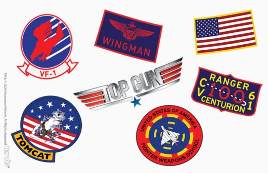 Top Gun - Patch Collage