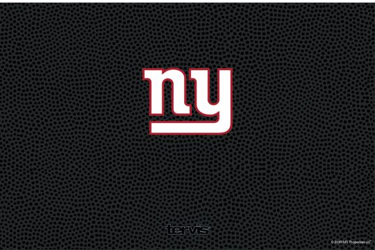 NFL® New York Giants - Black Leather
