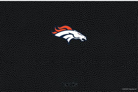 NFL® Denver Broncos - Black Leather