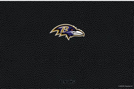 NFL® Baltimore Ravens - Black Leather