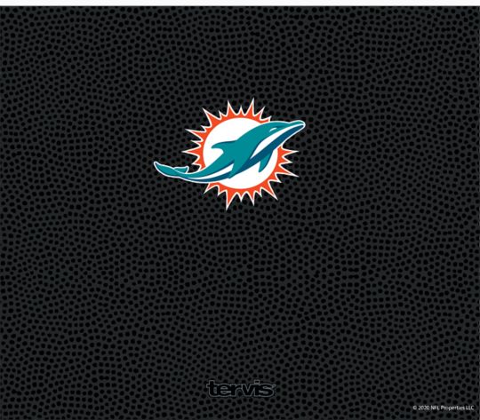 NFL® Miami Dolphins - Black Leather