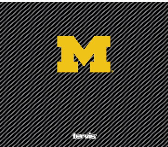 Michigan Wolverines - Carbon Fiber