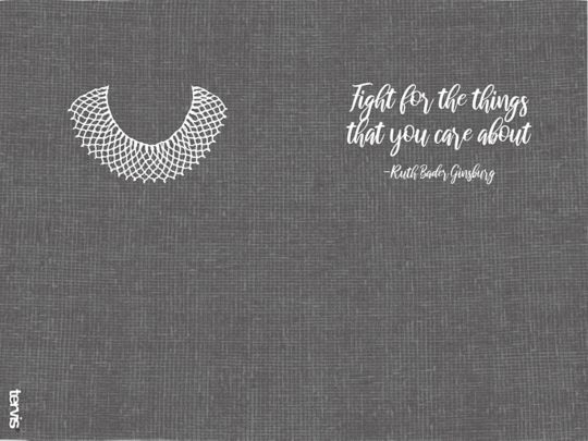 Ruth Bader Ginsburg Icon Quote