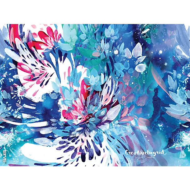 CreativeIngrid - Floral Wave