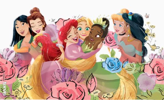 Disney - Princess Group Hug