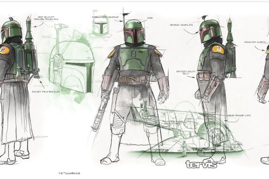 Star Wars™ - Boba Fett Schematic