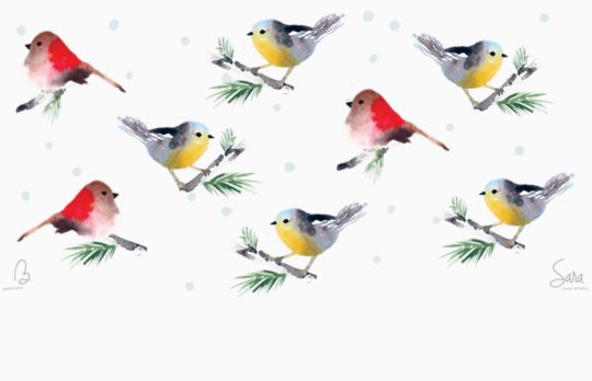 Sara Berrenson - Chickadee Holiday