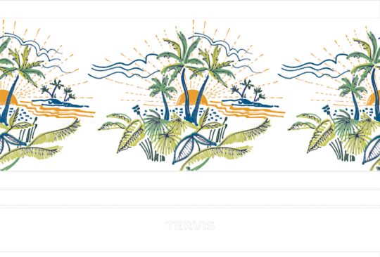 Painted Paradise 20 oz Stainless Tumbler Slider Lid Tervis