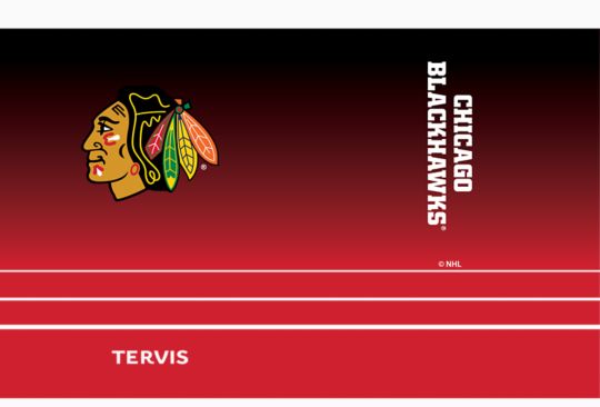 NHL® Chicago Blackhawks® - Ombre