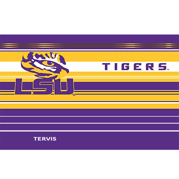 LSU Tigers Fleur-de-Lis - Hype Stripes