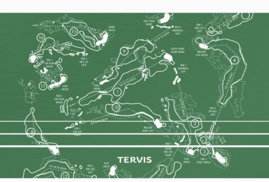 Golf - Course Map