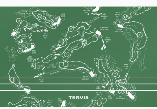 Golf - Course Map