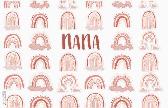 Boho Rainbow - Nana