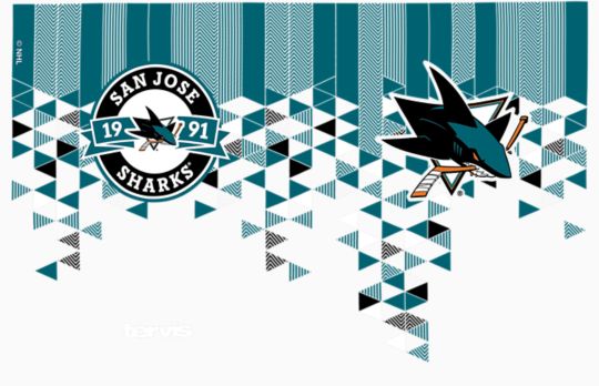 NHL® San Jose Sharks® - Shatter