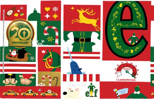 Elf 20th Anniversary Limited Edition 16 oz Tumbler Tervis