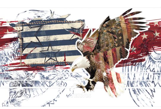 Americana - Distress American Flag