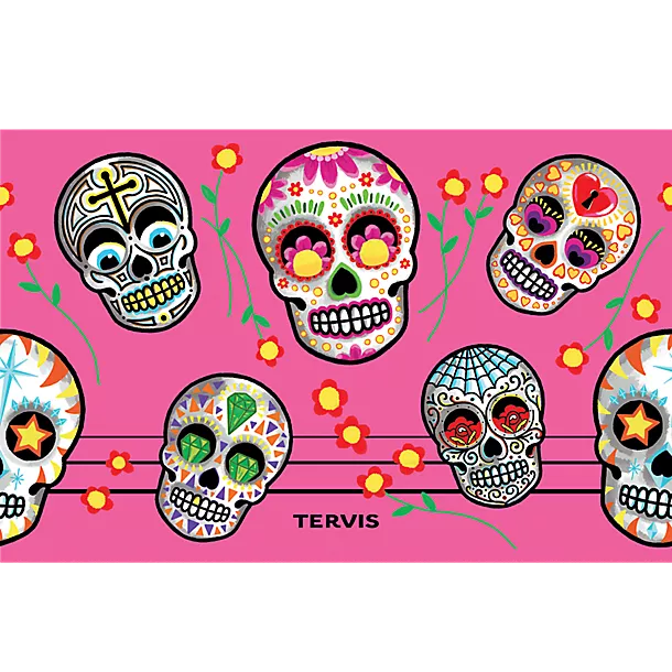 Colorful Sugar Skulls