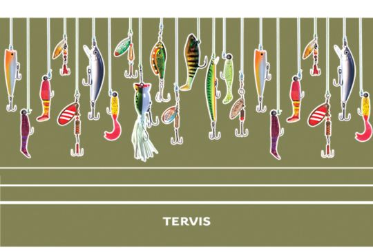 Fishing Lures 20 oz Stainless Tumbler Tervis