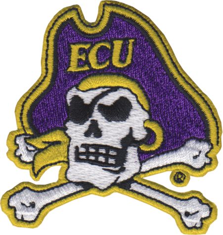 East Carolina Pirates - Cross Bones Logo