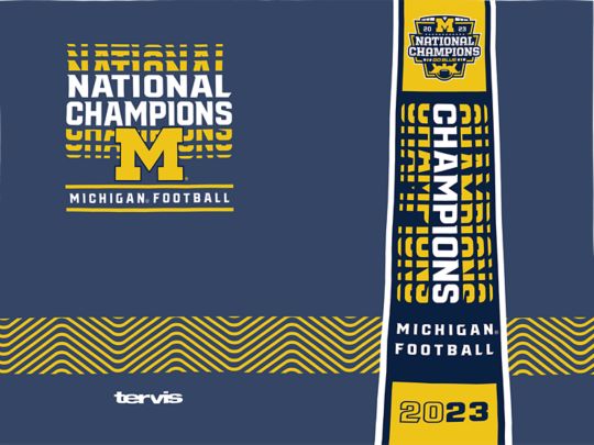 Michigan Wolverines - 2023 College Football National Champions