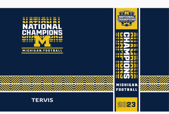 Michigan Wolverines - 2023 College Football National Champions