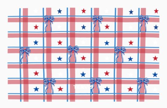 Patriotic Gingham