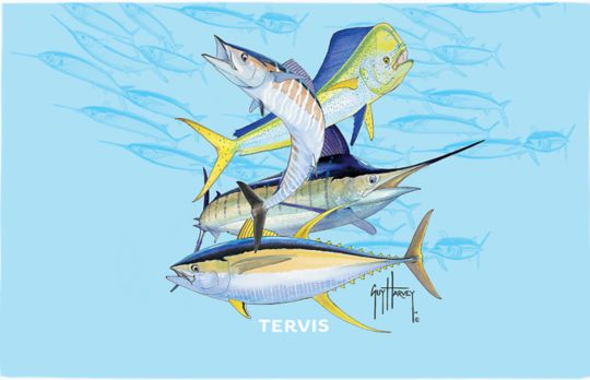 Guy Harvey - Game Fish Collage