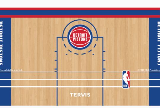 NBA&reg; Detroit Pistons - In The Paint