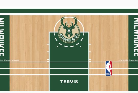 NBA&reg; Milwaukee Bucks - In The Paint