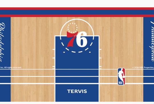 NBA&reg; Philadelphia 76ers - In The Paint