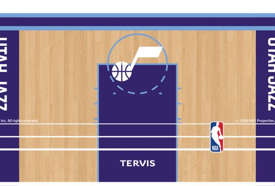 NBA&reg; Utah Jazz - In The Paint