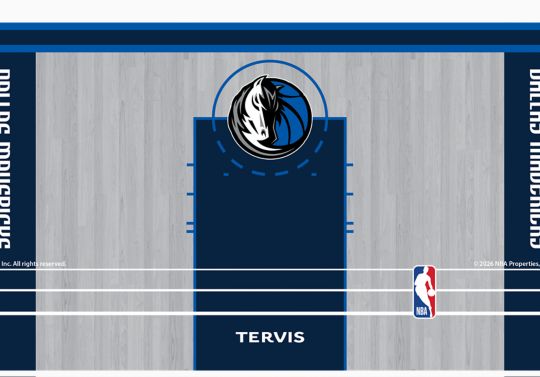 NBA&reg; Dallas Mavericks - In The Paint
