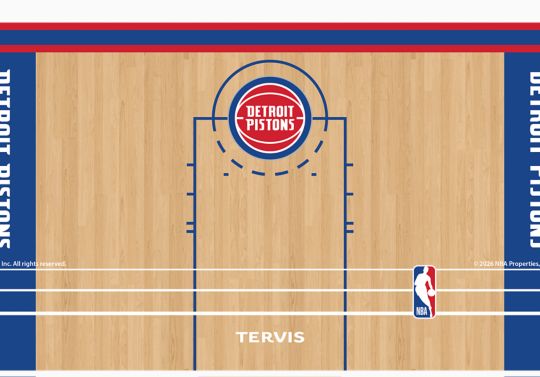 NBA&reg; Detroit Pistons - In The Paint