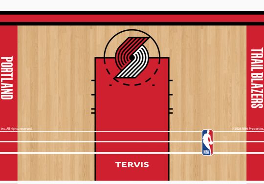 NBA&reg; Portland Trail Blazers - In The Paint