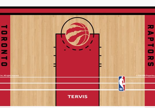 NBA&reg; Toronto Raptors - In The Paint