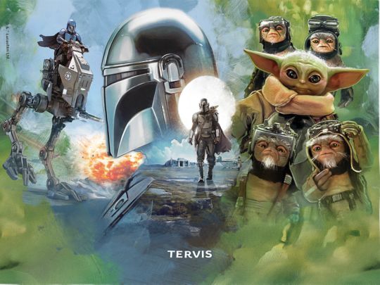 Star Wars&trade; -&nbsp;The Mandalorian & Grogu Collage