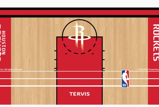 NBA&reg; Houston Rockets - In The Paint