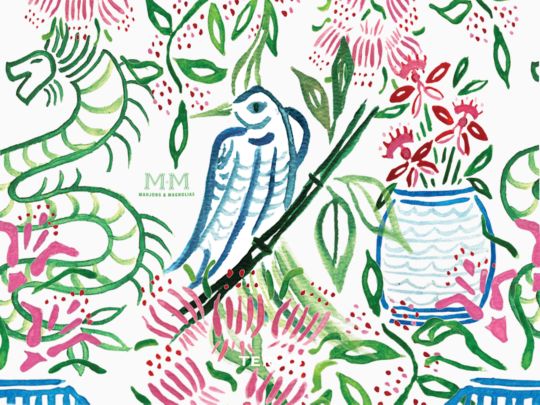 Mahjong & Magnolias&reg; - Painted Bird